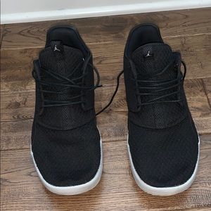 Jordan eclipse black/ wolf grey. Size 10.5